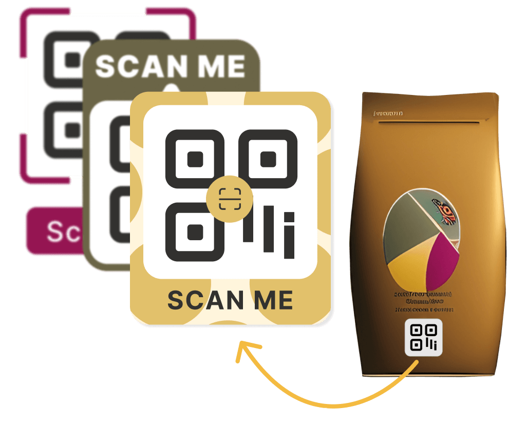 Get more scans with beautifully customized digital link codes